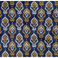thumbnail image 4 of oneOone Organic Cotton Poplin Twill Fabric Damask Ikat Decor Fabric Printed BTY 42 Inch Wide, 4 of 4
