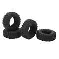 thumbnail image 4 of RC Crawler Tires, Rubber 4PCS Wear  RC Tyre Soft  For RC Car Parts For SCX24 1/24 RC Cars, 4 of 8
