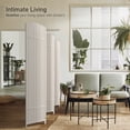 thumbnail image 3 of Sorbus 6 Panel Room Divider Tall Privacy Partition Screen Extra Wide Double Hinged Mesh Hand-Woven Folding Wall Divider - 6ft, 3 of 7