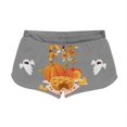 thumbnail image 4 of Ensemble de Chemises à Manches Courtes Imprimées pour Femmes, Ensemble de Shorts à Cordon d'Halloween EAN13, 4 of 5