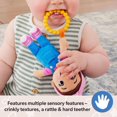 thumbnail image 3 of Ms. Rachel Official Sensory Take-Along Toy, Baby Swing & Baby Stroller Teething Toys with Rattle & Clip, Toddler Toys for Girls & Boys for Ages 0-1+, 3 of 4