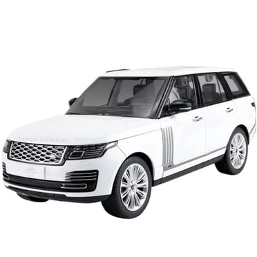 1:32 Scale Range Rover 50th Anniversary Edition Diecast Model Car - Alloy & Plastic Construction with 6 Openable Doors, Pull-Back Motion, Sound & Light Effects, Rear Wheel Shock Absorbers -