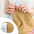 thumbnail image 1 of Vrorvz Premium Hand woven Wool Yarn for Versatile Knitting for Scarves,Hats,Sweaters High Durability and Warmth Soft and Even Texture Wide Color Selection Available, 1 of 6