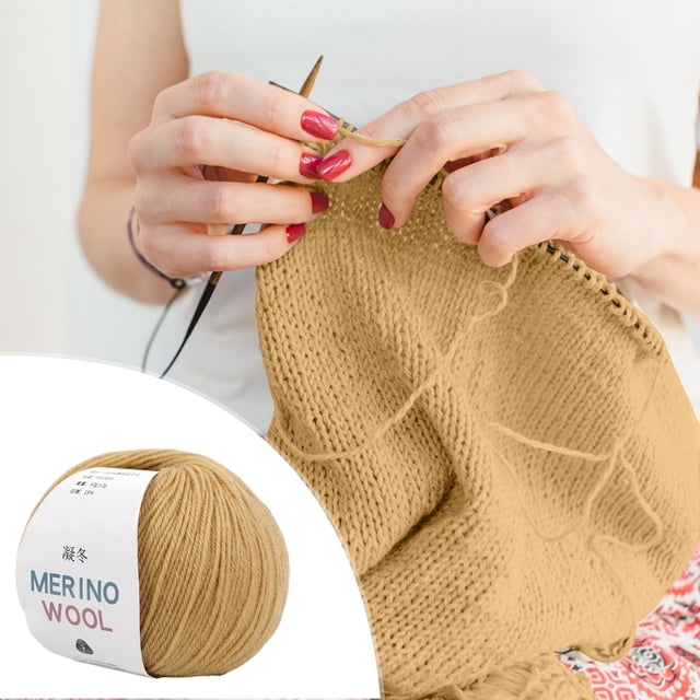 Vrorvz Premium Hand woven Wool Yarn for Versatile Knitting for Scarves,Hats,Sweaters High Durability and Warmth Soft and Even Texture Wide Color Selection Available