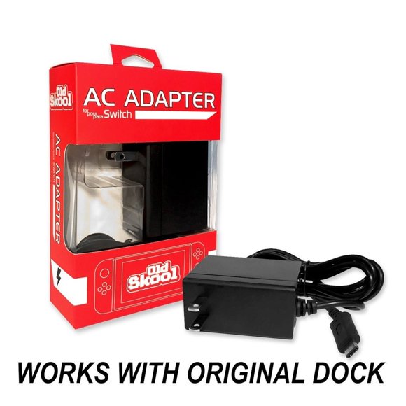 Old Skool: Nintendo Switch AC Adapter [Nintendo Switch Accessory]
