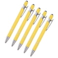 thumbnail image 2 of weibbin Aluminum Rod Pen Spray Adhesive Click Pen -use Screen Business Student Writing Ballpoint Pen 5pc 10ml, 2 of 5