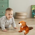 thumbnail image 3 of Adorable Beaver Stuffed Animal Easter Toy for Kids Boys Girls, 3 of 3