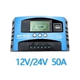 thumbnail image 2 of Solar Charge Controller MPPT 30A 50A 80A 100A LCD Display 12V 24V AUTO Dual USB Solar Charge And Discharge Controller ,Widely Compatibility, 2 of 7