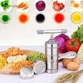 thumbnail image 2 of Agiferg Stainless Steel Pasta Noodle Maker Fruit Juicer Press Spaghetti Kitchen Machine, 2 of 9