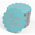 thumbnail image 4 of Inkdotpot Pack Of 50 Retirement Is Sweet Text Favor Paper Tags Craft Real Rose Gold Foil Hang Tags, 4 of 6