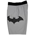 thumbnail image 3 of Batman Hush Symbol Heather Grey Board Shorts-Small (28-30), 3 of 7