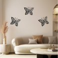 thumbnail image 4 of Becaristey Metal Wall Decor Rustproof And Impact-resistant Metal Wall Art For Nature-inspired Living Room Delicate Pattern Large 1Set, 4 of 6