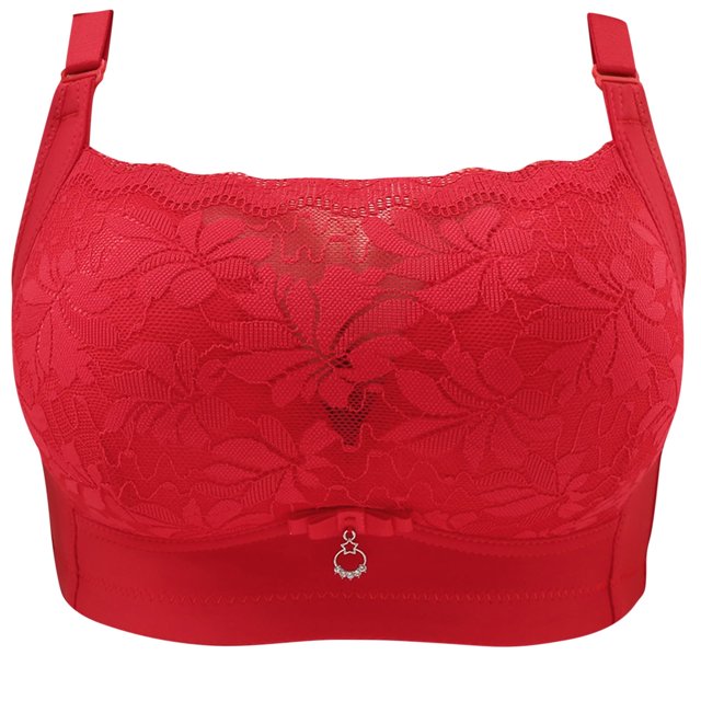 UPPADA Days 2025 Plus Size Front Button Bras for Women Sports Bras Full Coverage Soft Sleep Wirefree Bras Push up Bra Seamless Comfort Supportive Bras Plus Size Everyday Bra