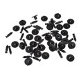 thumbnail image 1 of Almencla 6x30x Pare-Chocs Radiateur Support de Fixation Clips de Retenue en Plastique pour 6 Pcs, 1 of 8