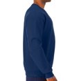 thumbnail image 2 of Jerzees Chandail Molletonné à Col Rond pour Homme Adulte, Bleu Marine, Grand, 2 of 5