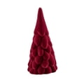 thumbnail image 3 of Lipstore Ceramic Artificial Christmas Tree Decoration Indoor Small Xmas Tree Flocked Xmas Layered 7.5x15.5cm, 3 of 8