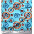 thumbnail image 1 of Soimoi Cotton Poplin Fabric Brush Stroke Abstract Decor Fabric Printed Yard 42 Inch Wide, 1 of 3