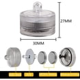 thumbnail image 4 of 24pcs Waterproof Wedding Submersible Battery LED Tea Lights Underwater Sub Lights, 4 of 4