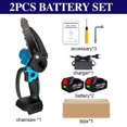 thumbnail image 2 of 3000W 6 Inch Brushless Electric Saw Rechargeable Electric Chainsaw Woodworking Tool with Battery For 18V Battery, 2 of 7