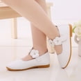 thumbnail image 4 of Children Kid Baby Girls Solid Flower Student Single Soft Dance Princess Shoes, 4 of 9