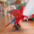 thumbnail image 1 of MesaSe Oiseau Statique Aras Perroquet Modèles Figurines pour la Collection Educative&Decoration, 1 of 3