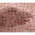 thumbnail image 4 of oneOone Viscose Chiffon Peach Fabric Geometric Texture Sewing Craft Projects Fabric Prints By Yard 42 Inch Wide, 4 of 4