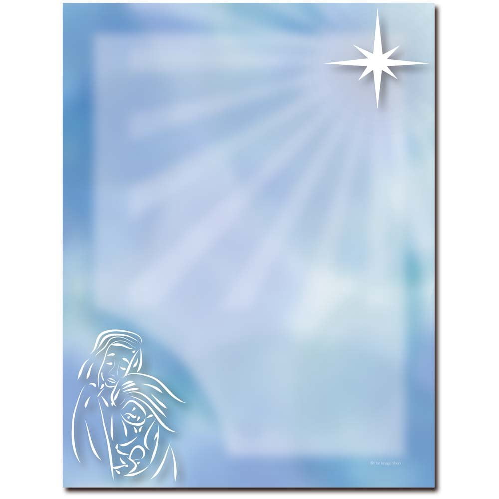 Baby Jesus Letterhead Laser & Inkjet Printer Paper (100 Pack)