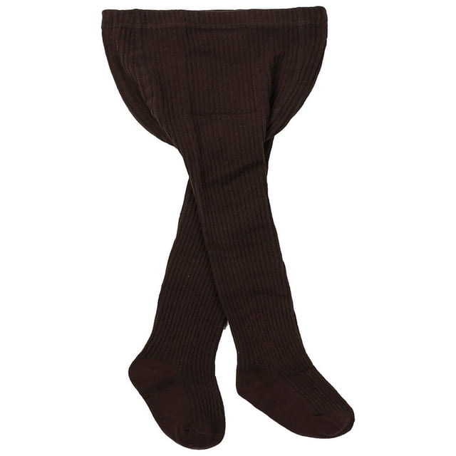 Toddler Baby Girls Knit Cotton Tights Thread Crochet Pantyhose Autumn Winter Warm Ribbed Stockings
