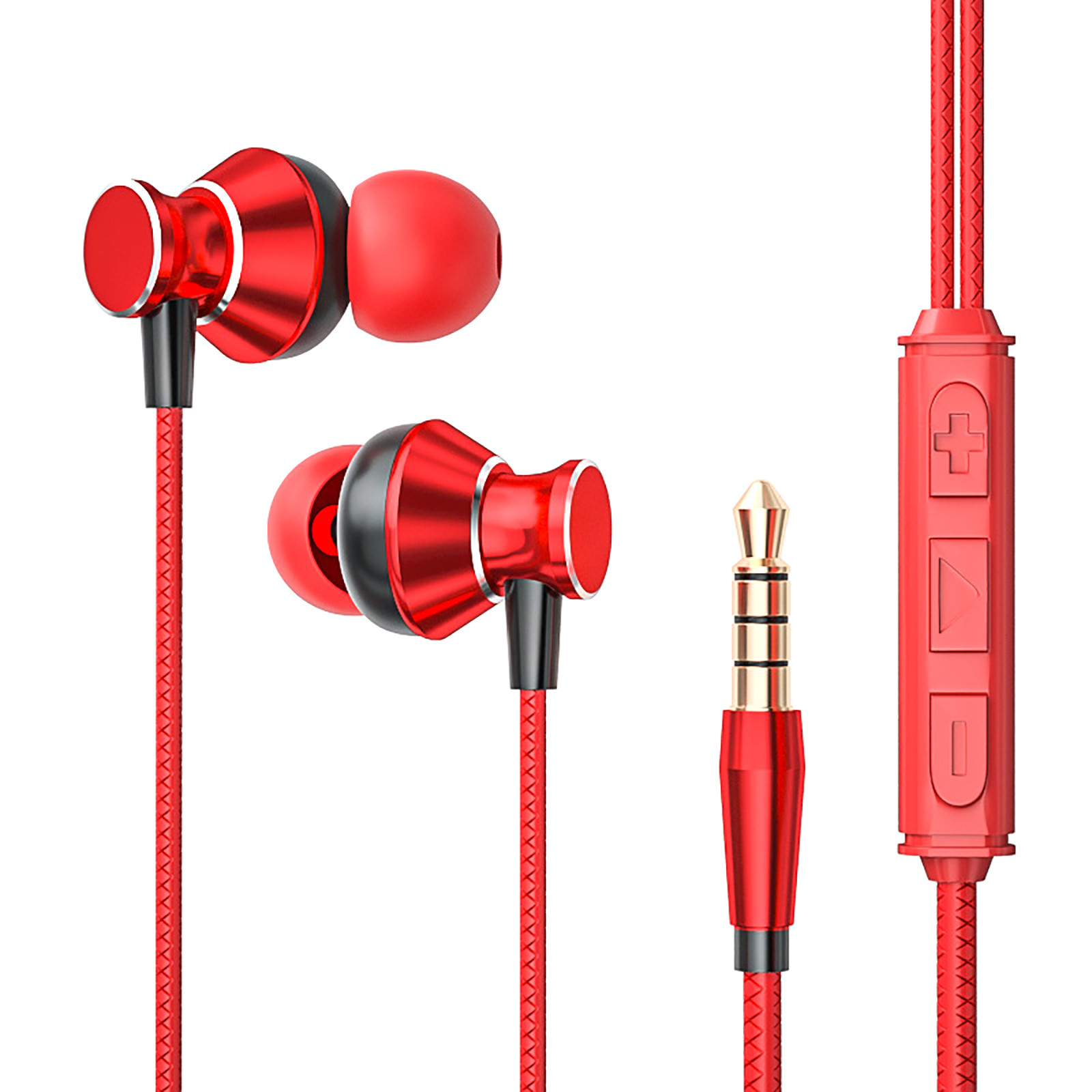 WIFKLSIIPG Earphones in Ear Headphones with Microphone 3.5mm Wired Earbuds for Ios and Android Smartphones Laptops Mp3 Gaming Walkman