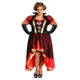 thumbnail image 1 of Déguisement Queen of Hearts Foncé pour Femme Grande Taille, 1 of 4