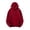 Wine, variant on YUGYXL Hoodies for Men Oversized Fleece Long Sleeve Sweatshirt Solid Casual Drawstring Basic Pullover Tops Fall Clothes White XL
