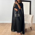 thumbnail image 2 of 2025 Robe de Ramadan pour Robes pour Femmes avec Femmes Chandail à Manches Longues Hijabs pour Femmes Grande Taille Vert Robes Chaudes Violet Beige, 2 of 4