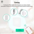 thumbnail image 3 of Smart ZigBee Gateway Wired LAN Gateway Smart Home ZigBee Central Hub App Control Timer Group Control Multi-Device Linkage, with Network Cable and USB Cable, 3 of 8