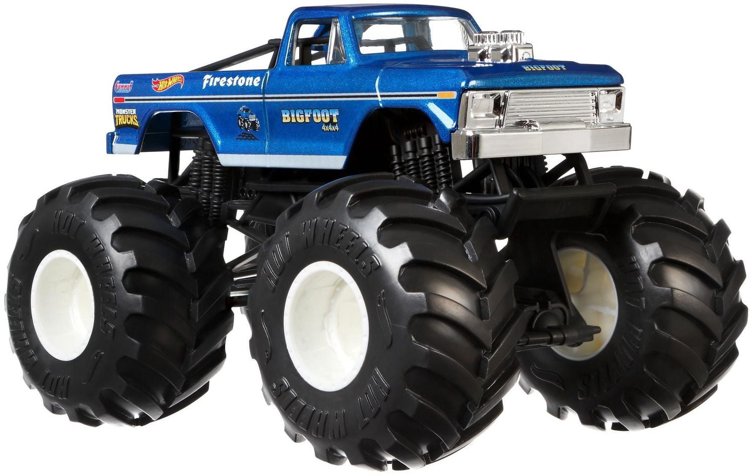 Hot Wheels Monster Trucks Big Foot 4x4x4 Vehicle
