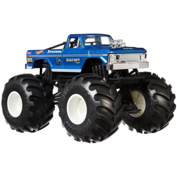 Hot Wheels Monster Trucks Véhicule Big Foot 4x4x4