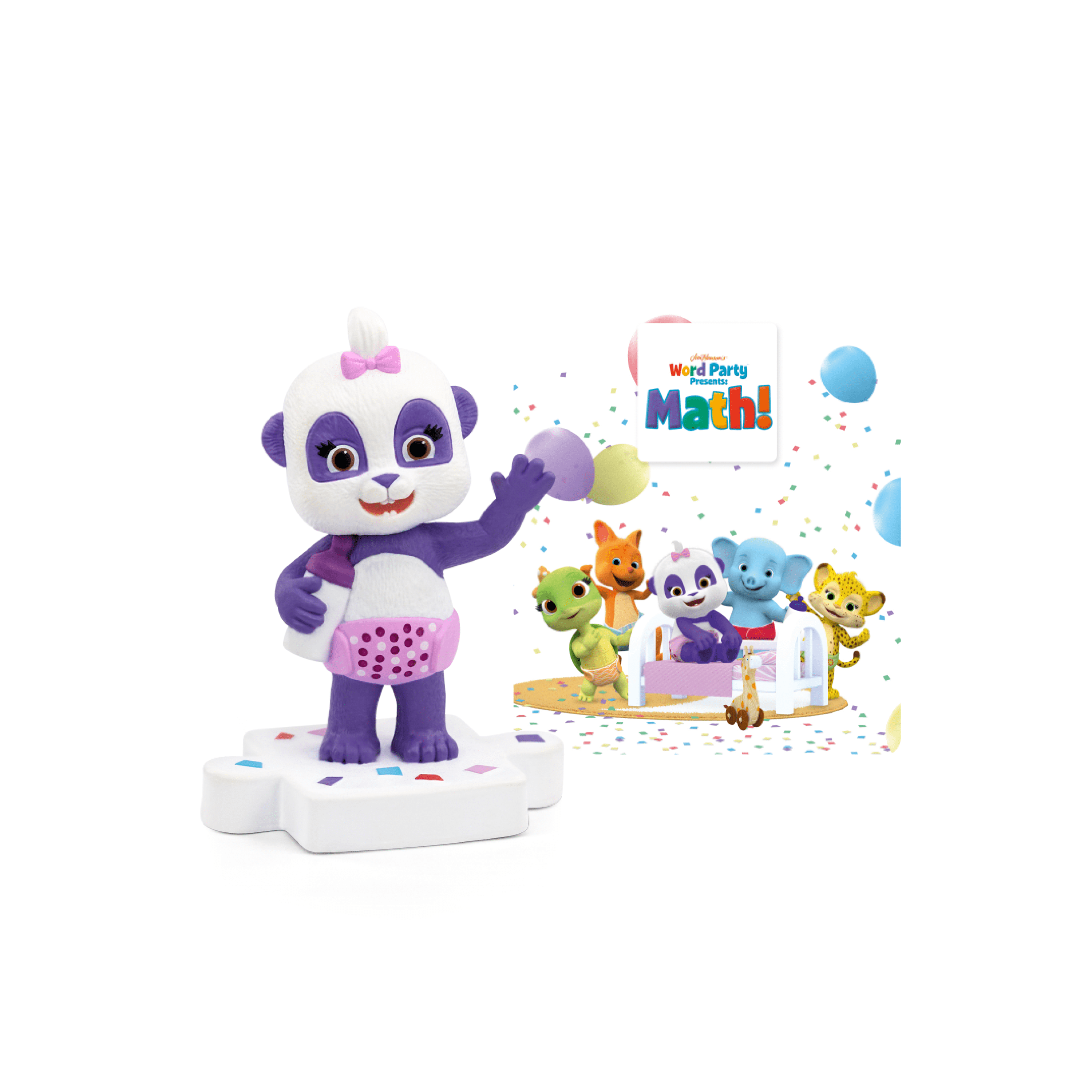 tonies Fête des Mots: Mathématiques! Figurine de jeu audio (En Anglais)