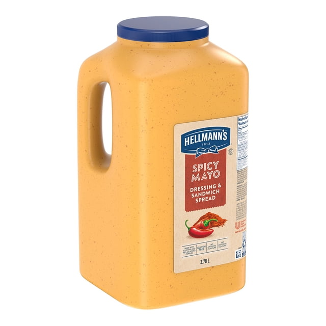 Mayonnaise Épicée Hellmann's / 3,78 L/unité, 2 Unités/caisse