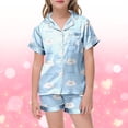 thumbnail image 2 of Girls Printed Home Wear and Daily Use Outfit Set Comfortable Pajamas, 2 of 5
