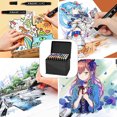 thumbnail image 3 of Colors Dual Tip Alcohol Markers Art Markers for Kids Sketching and Adult Coloring, 3 of 5