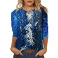 thumbnail image 1 of 2025 T-Shirt à Col Rond Manches T-Shirts Plus Trash Mi-Long Femme Printemps Femmes Col Roulé Simulé Manches Longues Hauts Imprimés Décontracté Femme Femmes Chandail de Compression à Manches Longues, 1 of 4