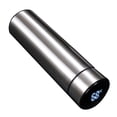 thumbnail image 1 of Stainless Steel Smart Water Bottle with LED Temperature Display - 480ml Silver Vacuum Insulated Flask, 24H Hot & Cold Retention, Leak-Proof, Built-in Filter, BPA-Free, Portable for Travel, Camping,, 1 of 6