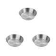 thumbnail image 2 of maskred Stainless Steel Condiment Sauce Cups Durable And Easy To Clean Any Occasion Dipping Bowl Multifunctional 10cm（sanding） 3Set, 2 of 6