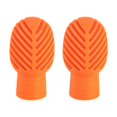thumbnail image 3 of TISHITA 2 Pcs Amortisseurs de Baguettes de Batterie Embouts d'Entraînement Portatifs pour Tambour de Percussion Orange, 3 of 8