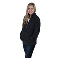 thumbnail image 3 of Boxercraft B50503096 Womens Sherpa Full-Zip Jacket, Charcoal - Extra Large, 3 of 4