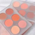 thumbnail image 5 of Face Blush Palette Matte Contour Blush Makeup Palette Colorful Blush Palette 6 Color Blush Palette Matte Powder Facial Contour Blush Palette Facial Beauty Cosmetic Makeup Blush, 5 of 5