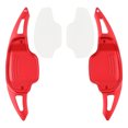 thumbnail image 1 of Steering Wheel Paddle Shifter Covers For Chevy Camaro 12-15 Aluminium Red, 1 of 12