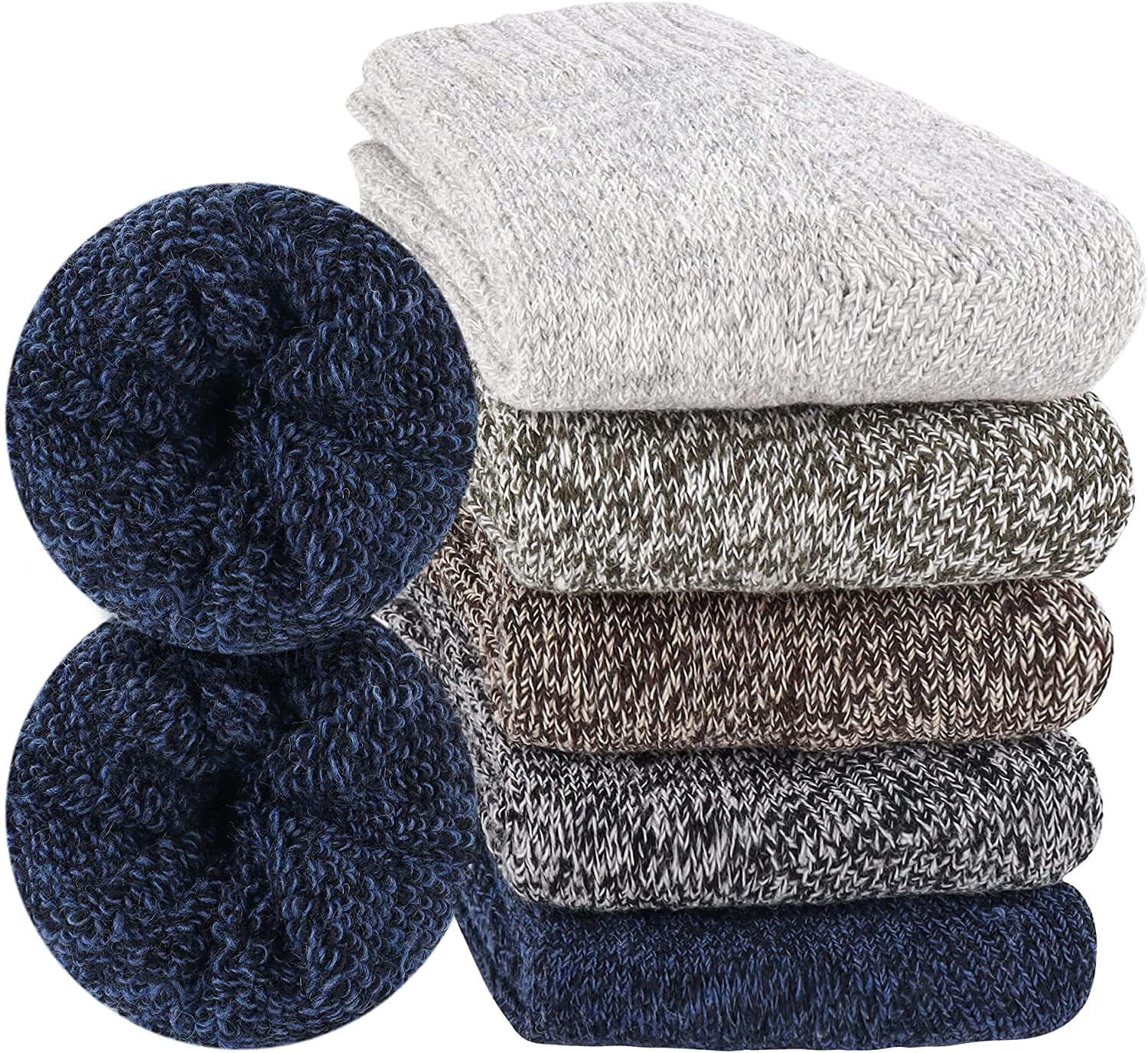 Women Thick Wool Socks Warm Winter Thermal Socks