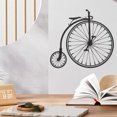 thumbnail image 3 of Pendentif Mural Exquis en Forme de Vélo Rétro, Artisanat en Métal, Déco de Vélo Rétro, 3 of 5