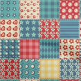 thumbnail image 1 of oneOone Polyester Spandex Dusty Teal Green Fabric Florals Craft Projects Decor Fabric Printed By The Yard 56 Inch Wide, 1 of 4