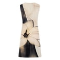 thumbnail image 5 of Wyzesi Robes d'Automne pour Femmes Invitées de Mariage Plus Dames Élégantes Jupe Midi à Bretelles Dames Robe Décontractée Imprimée Jupe de Plage Pyjama de Noël Costume, 5 of 5